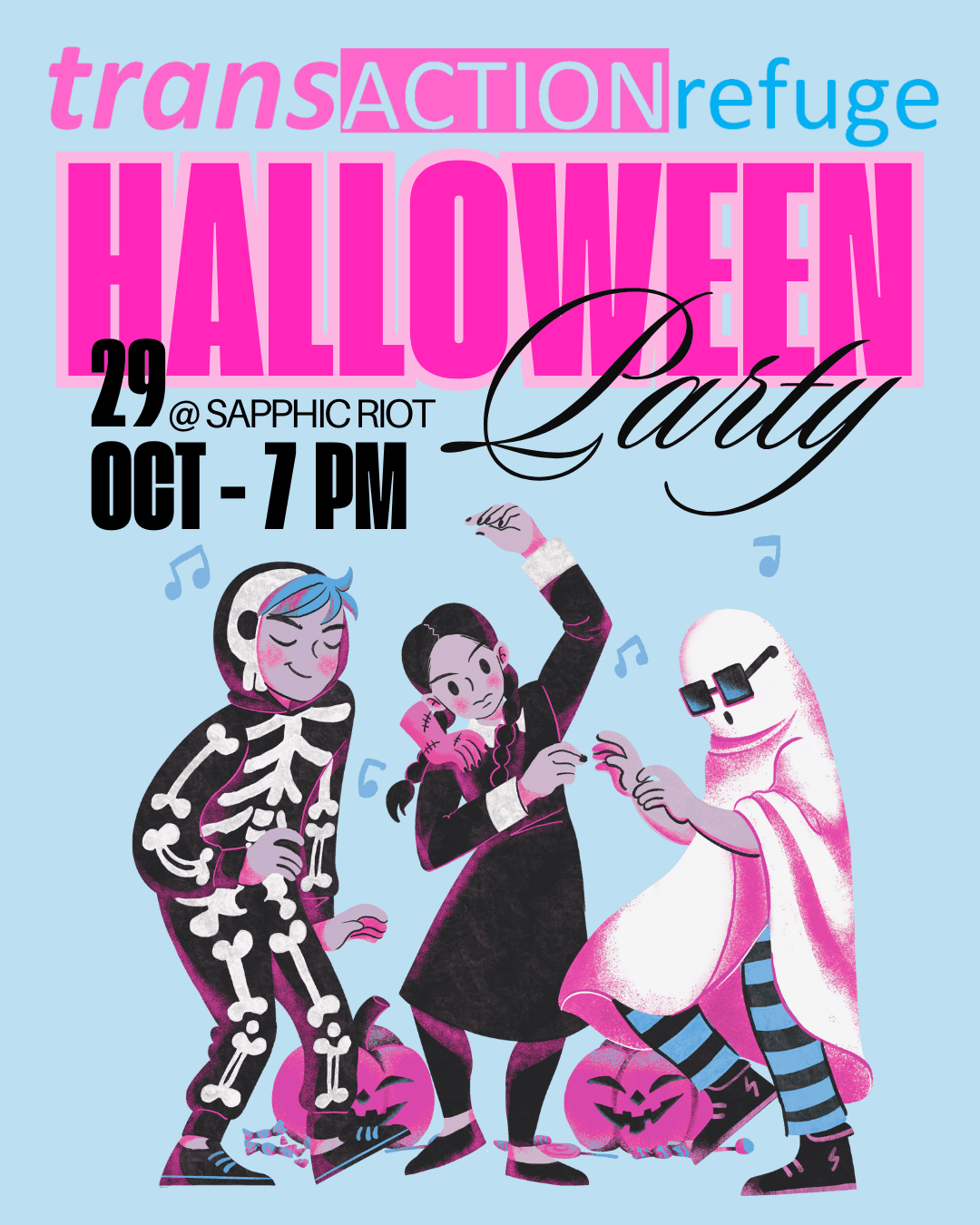 Halloween party event