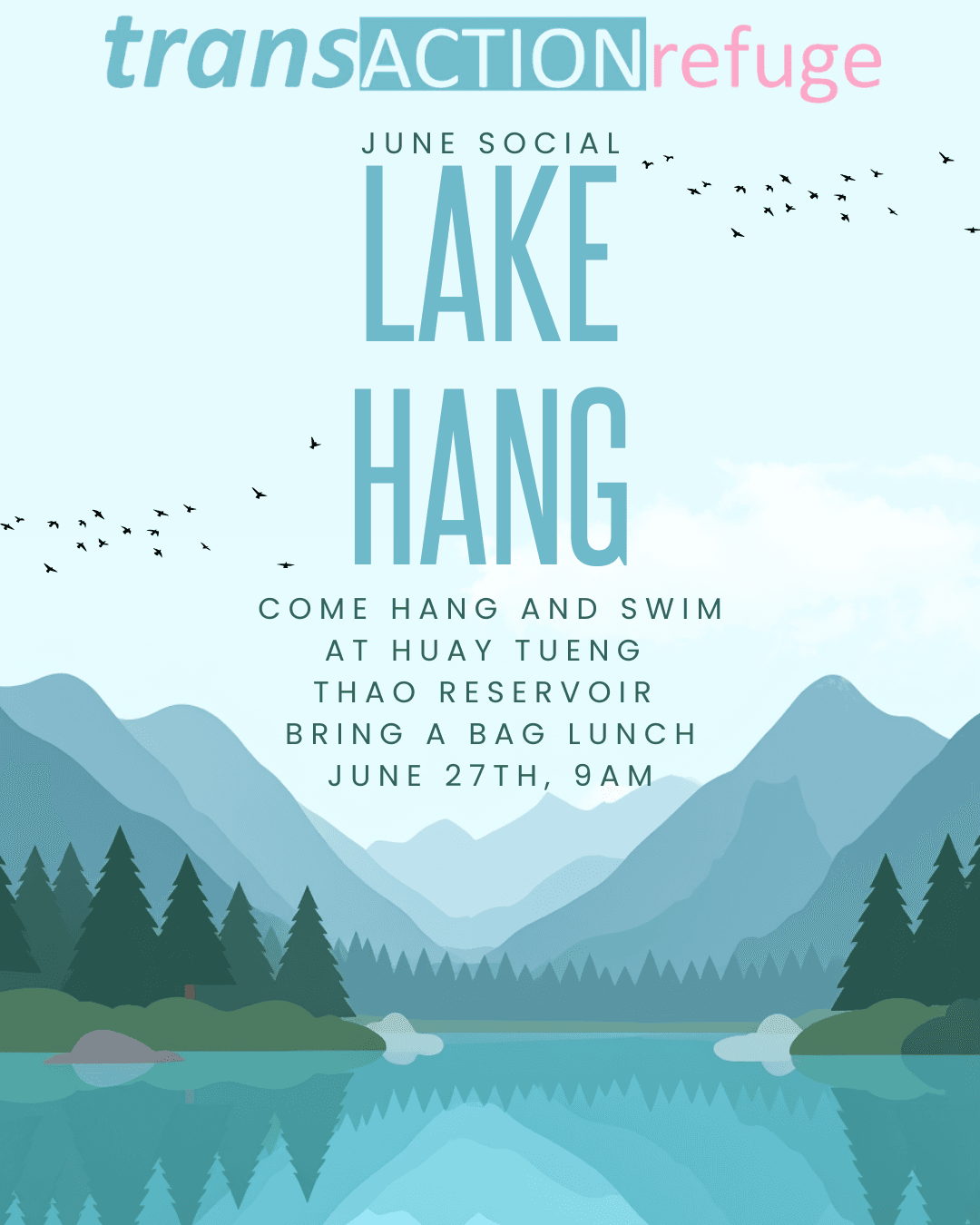 Lake Hang summer social event